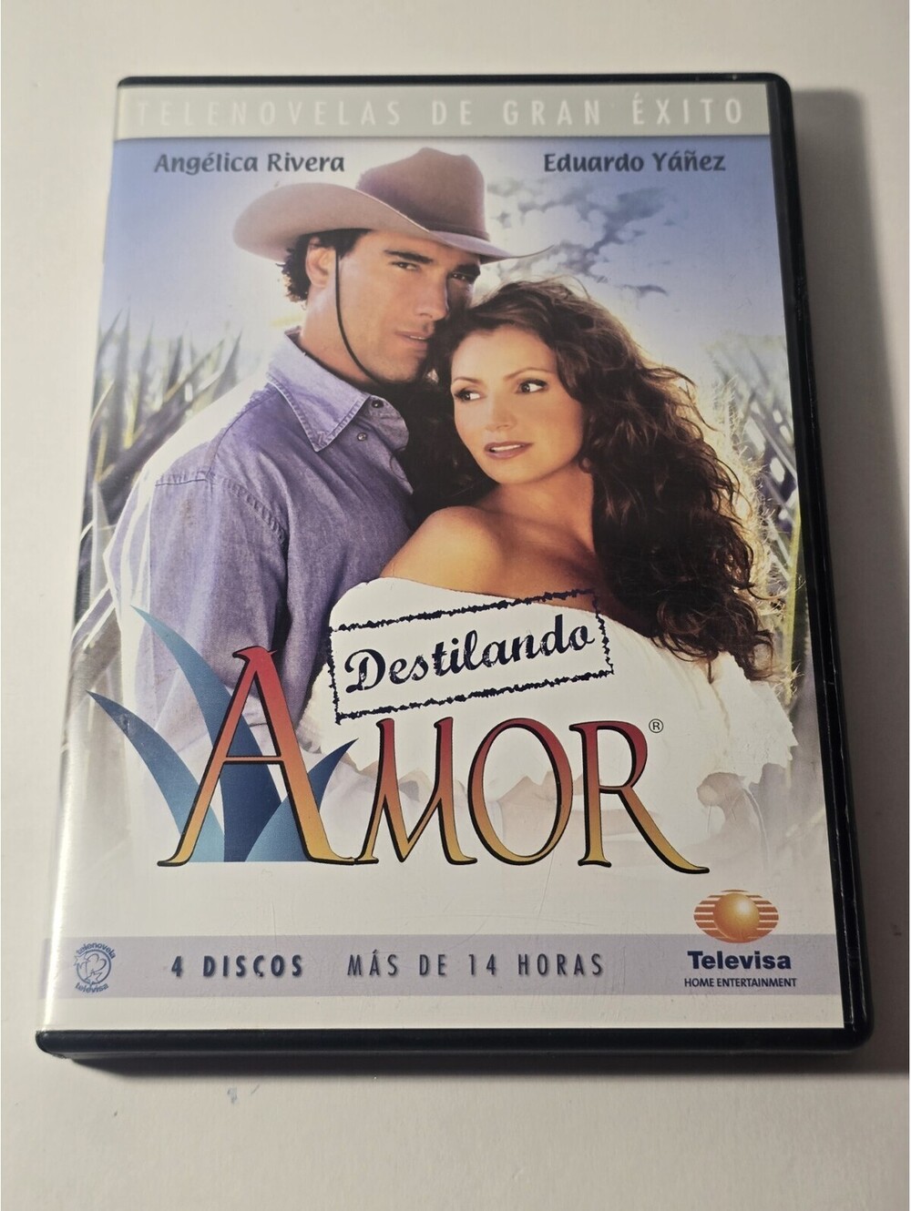 Destilando Amor DVD 4 Disc Set Telenovela Angélica Rivera Eduardo Yáñez Televisa